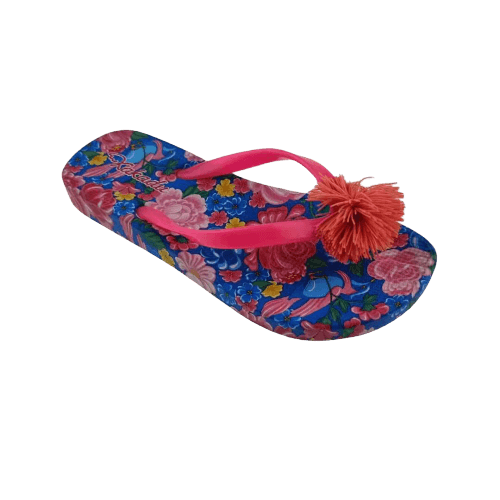 custom beach slippers rubber flip flops women